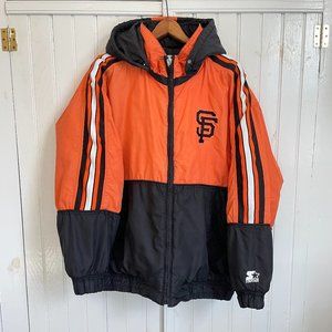 Starter Jacket 90s San Francisco Giants Team Jacket Large